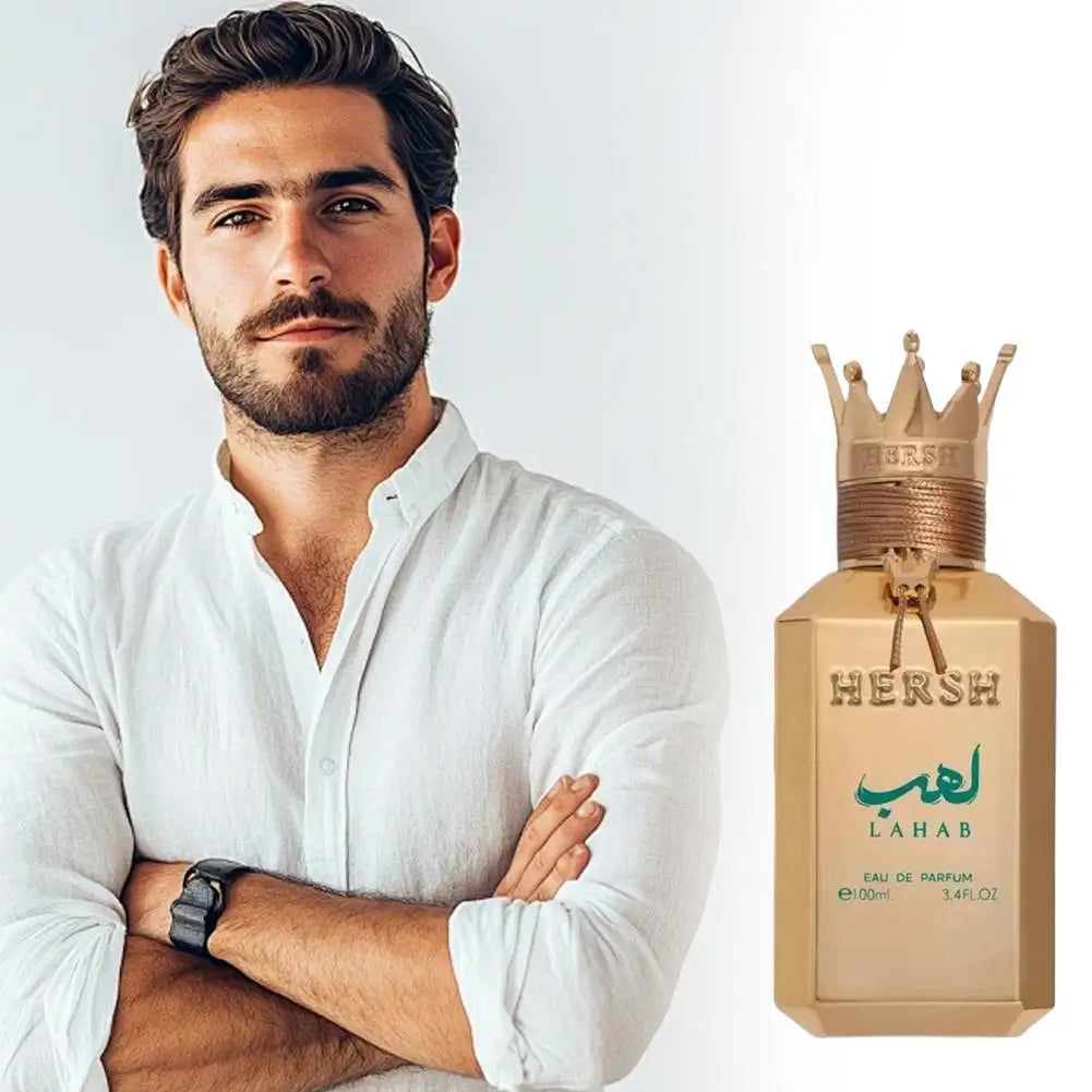 Al Ezz Al Oud Hersh Lahab Unisex Perfume Long-lasting Fragrance Luxury Aromatic Middle Eastern Dubai Body Spray Eau De Toilette