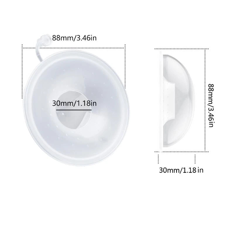 Breast Shells Breast Milk Saver for Breastfeeding Relief Silicone Breastmilk Collector Nursing Cups for Overflow Milk