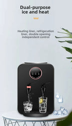 110V 220V Desktop Cold/Hot Water Dispenser,household Ice & Warm & Hot Water Machine with Automatic Temperature Control