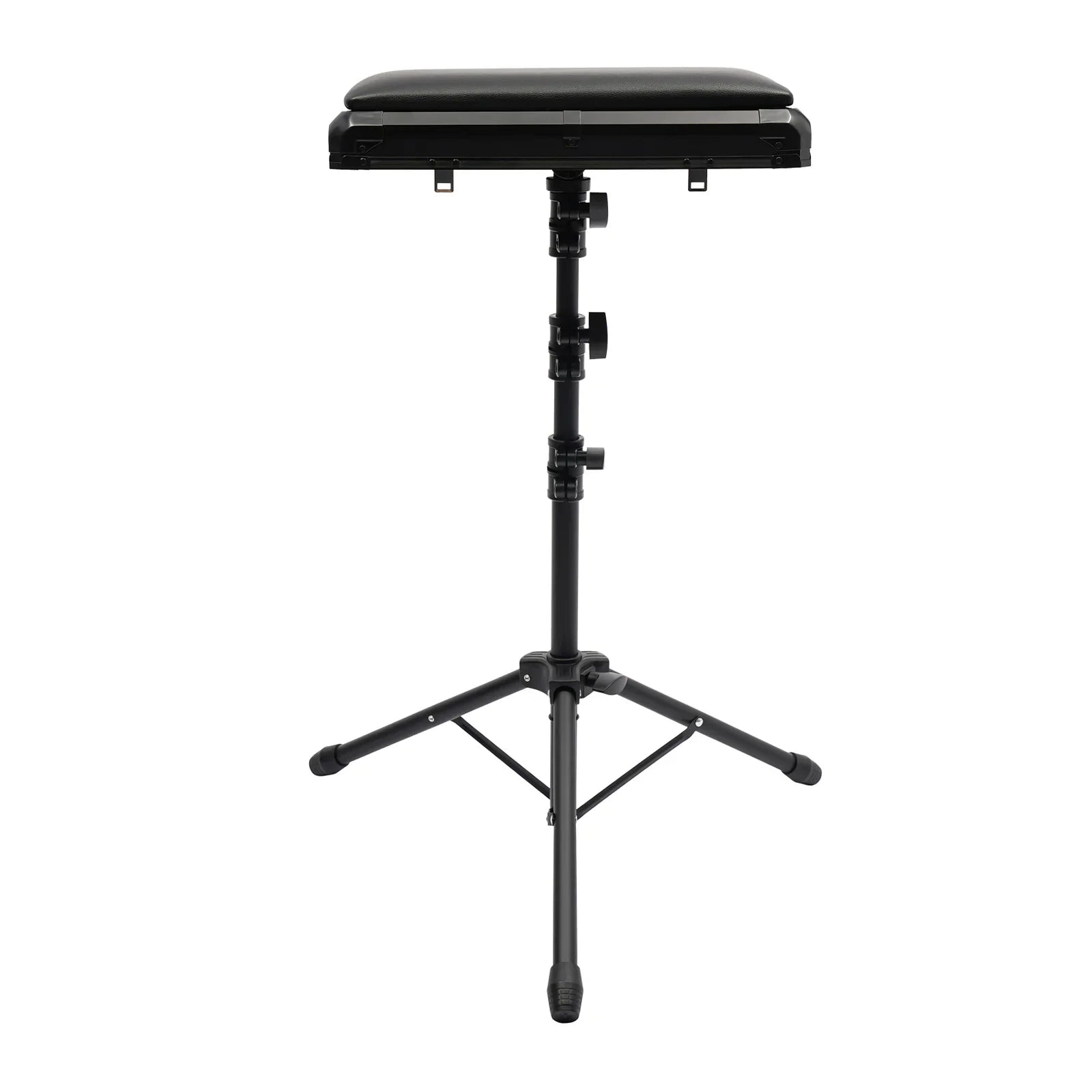 Rolling Makeup Train Case w/Tattoo Armrest Stand,Beauty Trolley Case with 3 Drawers, 4 Universal Wheels, and Combination Lock