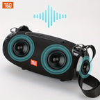 TG534 Portable Wireless Stereo Speaker With Dual Speakers, TWS Stereo Hands-Free Call/FM/TF Card/U Disk, Connect Mobile Phone/Ta