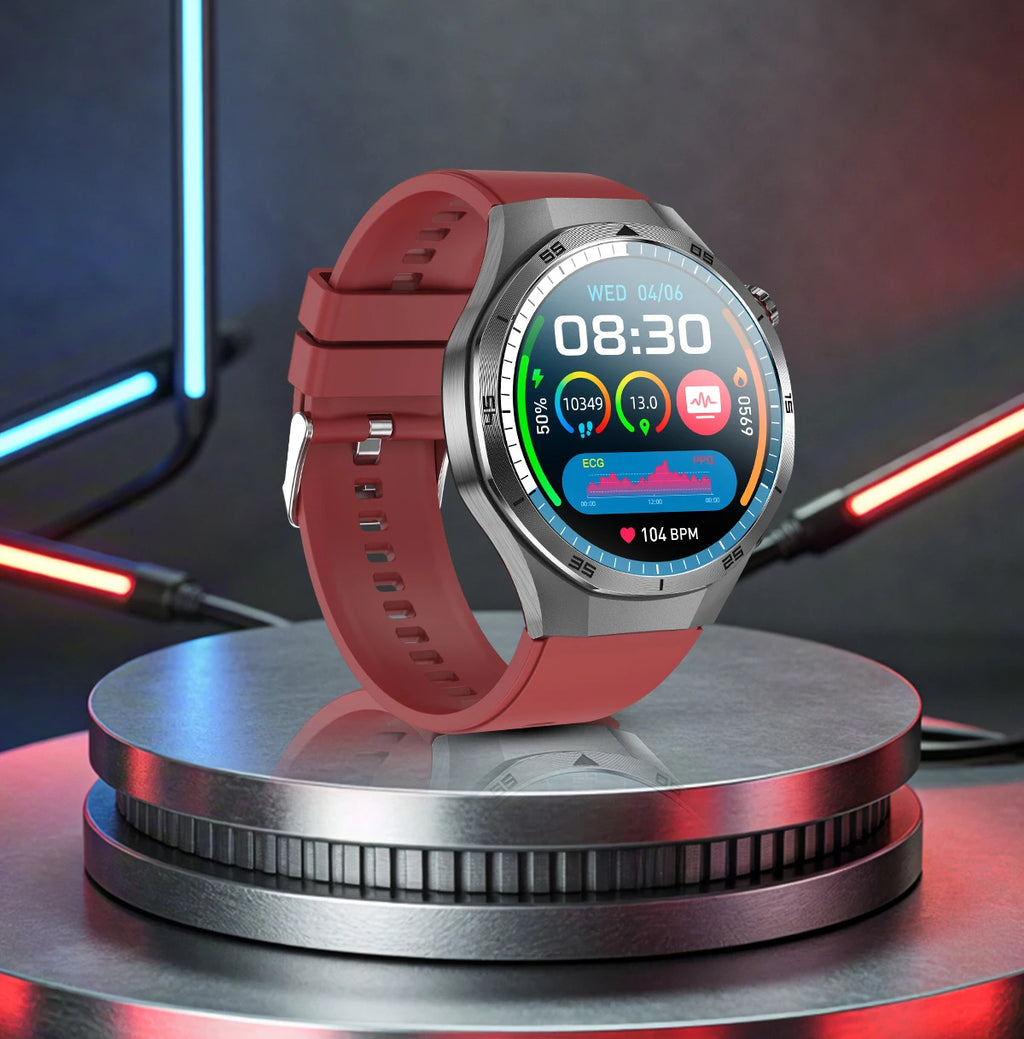 2026 New Nursing Grade ECG+PPG Smart Watch Health Analysis Blood pressure Lipids Uric acid Wireless HD Call Smartwatch Men Women