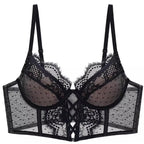 Push Up Lace Lingerie Set for  Women, Sheer Chemise with Soft Underwire Bra, Fishbone Teddy, Sexy Bridal Honeymoon Outfit, S-XL