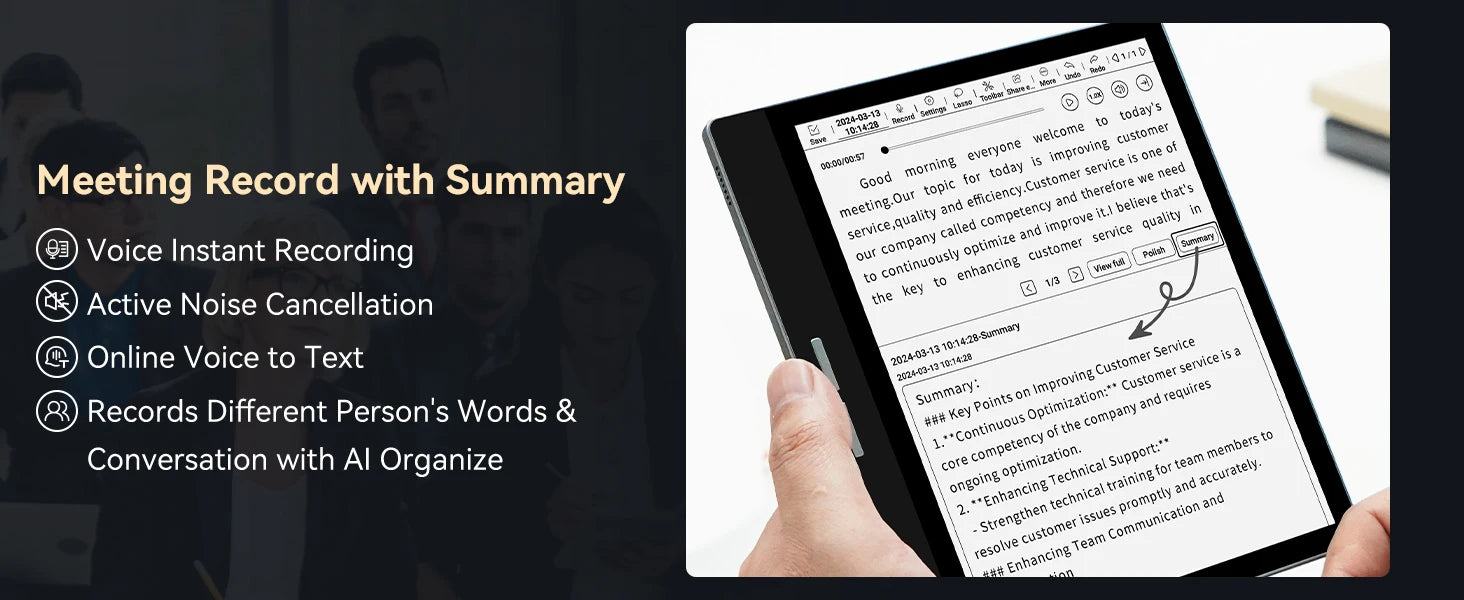 BIGME B751C Ebook Reader, 7 inch Color E-ink Screen Tablet, Portable Electronic Book ereader, Android 11 OS, support Google Play