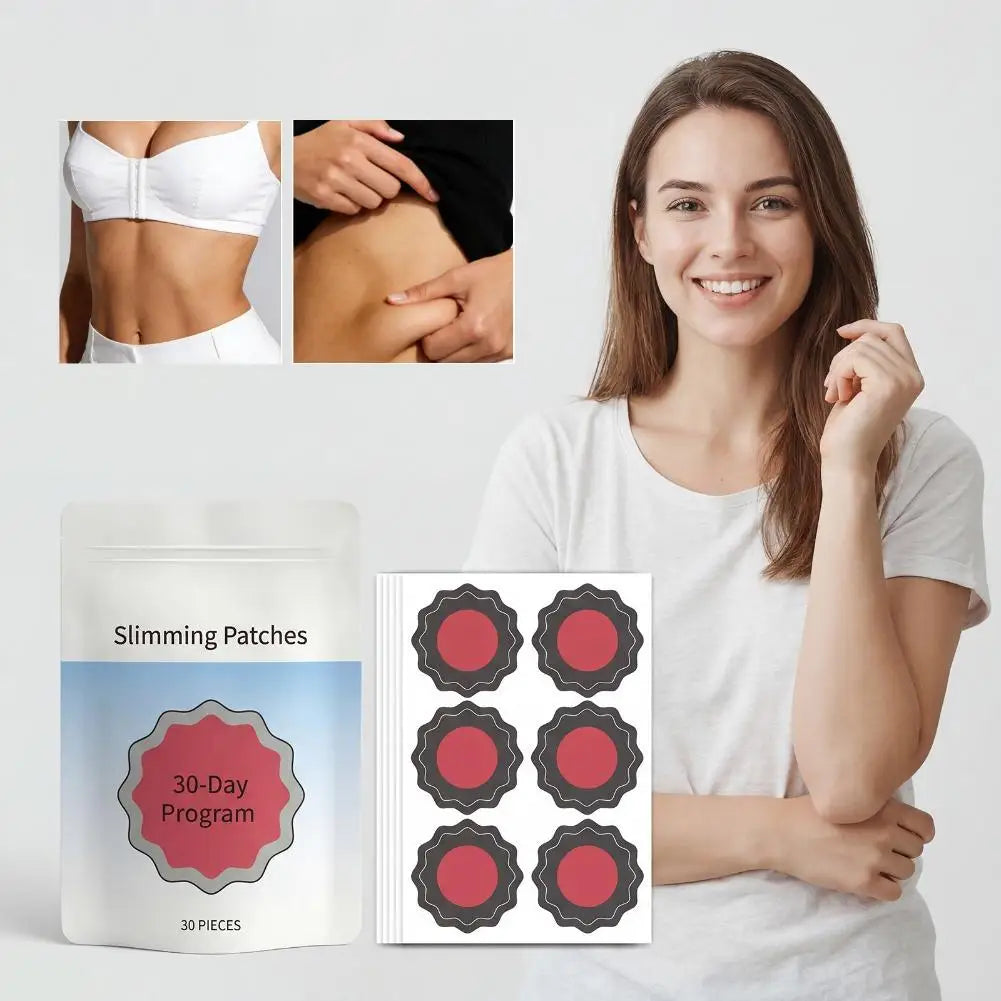 Patches | 30pcs 1-10bags Slimming Patches, Scientific Formula Controls Appetite, Weight Management Assistance Sticker Body Care