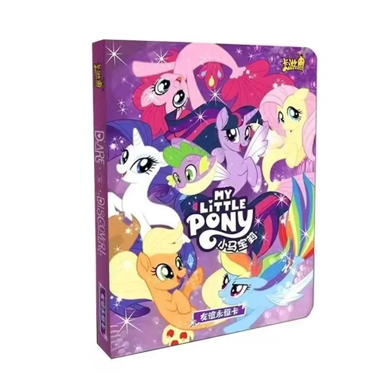 KAYOU Genuine New My Little Pony Friendship Eternal Star Bag 2 Rhythm Moon AR Gilded Decoration OR Collection Card Gift