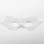 New Women Hollow Lace Face Mask Masquerade Sexy Cosplay Prom Party Props Costume Mask Nightclub Halloween Black Eye Mask