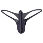 YAULAANG Sexy men's gloss gay underwear oily G-Strings thong Shiny low-waisted High Elasticity mens lingerie