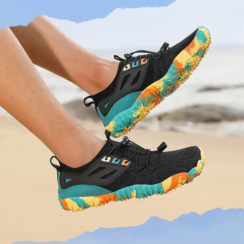 Men's Summer Water Wading Hiking Shoes 2025 Outdoor Women's Sports Shoes Breathable Fast Drying Anti Slip Hiking Beach Barefoot