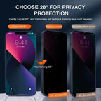 3Pcs Privacy Screen Protector For iPhone 17 16 15 14 13 11 12 Pro Max Mini Plus Anti-spy Protective Glass For iPhone XR X XS 16e