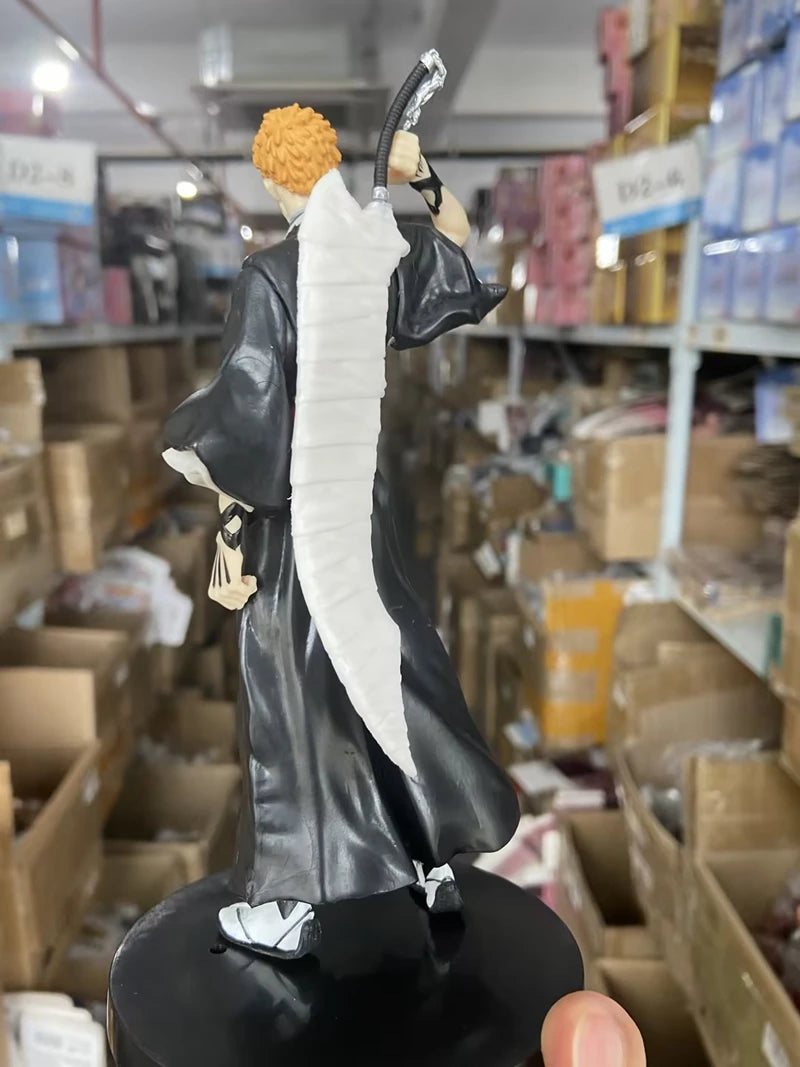 18.5cm Anime BLEACH Kuchiki Rukia Action Figure Collectible Model Toys Japanese Dolls Desktop Decorations PVC Standing Figures