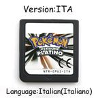 Pokemon Series DS Game Cartridge Video Game Console Card HeartGold SoulSilver Diamond Platinum Pearl Multilingual for NDS 3DS