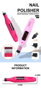 Limegirl Nail Set Nail Gel Tools Kit 54W Nail Lamp 18/12/7 Colors UV Gel Nail Polish Kit Contains Nail Drill Machine Nail Kit