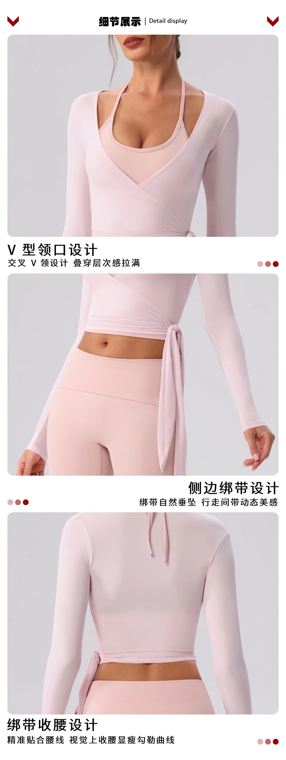 Yoga Sport Shirt Blouses Pilates Crop Top Fitness Women's Long Sleeve T-shirt Tees Sweatshirt Sportswear Woman Gym Yoga Clothes