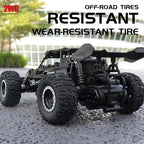 Oike RC Car 1:16 Model With LED Lights Radio Off-road Remote Control Climbing Vehicle Outdoor Cars Drift Race Toys Boys Gifts