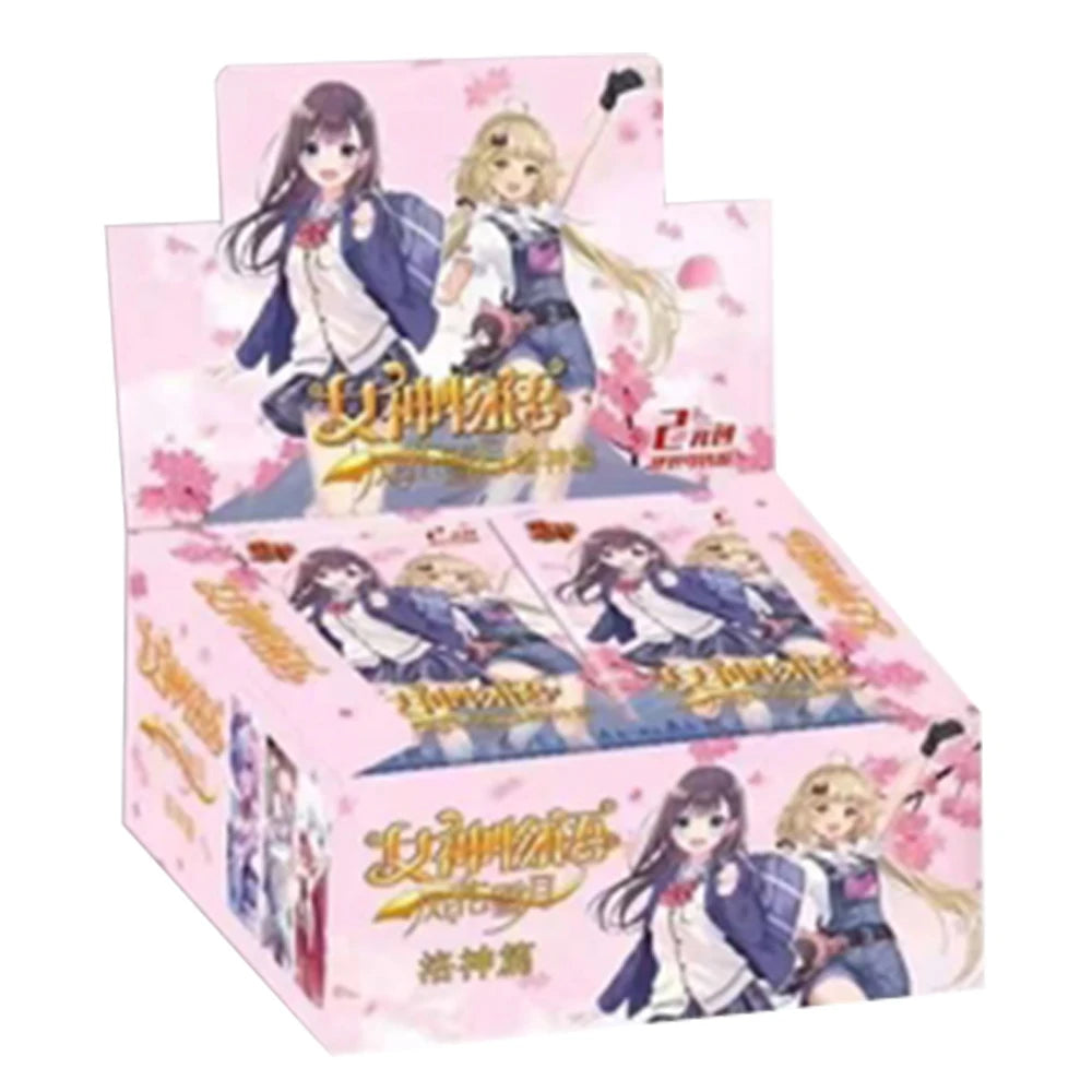 New Goddess Story Card Fufeng Chapter Colorful FlashCard Anime Character Collection Card Games Toys Child Gifts