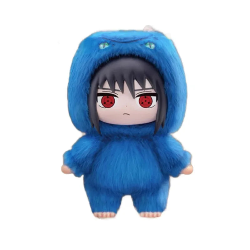 EAKI Naruto Blind box Shippuden Naruto Uzumak Sasuke Kakashi Party Series Stuffed Doll Handmade Ornament Toy Collection Gift