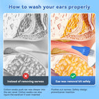 Portable Ear Wax Removal Tools Ear Irrigation Cleaner Home Ear Care Washing Cleaning Tool