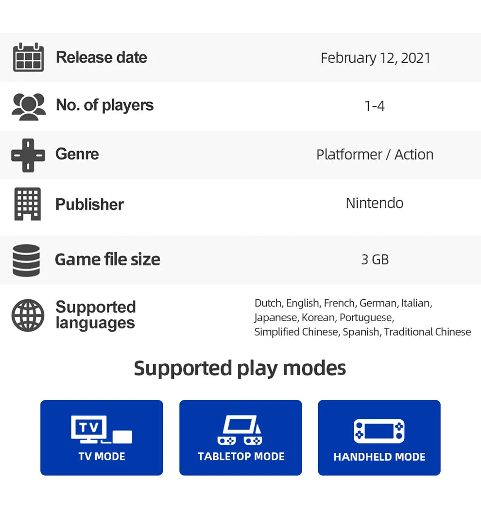 Nintendo Switch Game - Super Mario 3D World Bowsers Fury - 100% Official Original  Physical Game Card for Switch OLED Lite