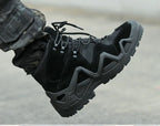 Men Casual Hunting Ankle Boots Outdoor Tactical Hiking Man Boot  Hunting Work Boots for Motorcycle Shoes Botas Militares
