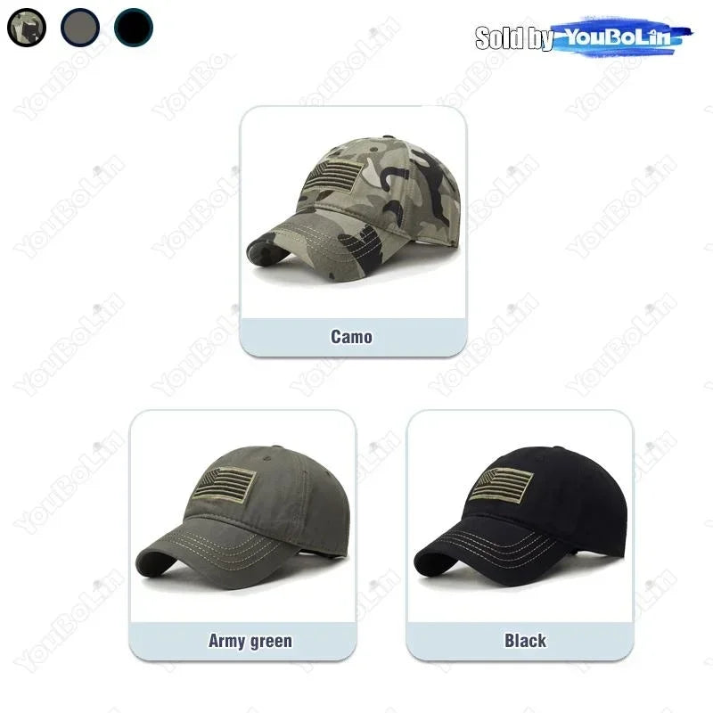 American Standard Men's Baseball Cap Four Seasons Outdoor Leisure Sun Hat Outdoor Fishing Hat