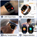 2025 New For XIAOM1 ECG+PPG Blood Fat Uric Acid Health Smartwatch Men Women Heart Rate Blood Pressure Bluetooth Call Smart Watch