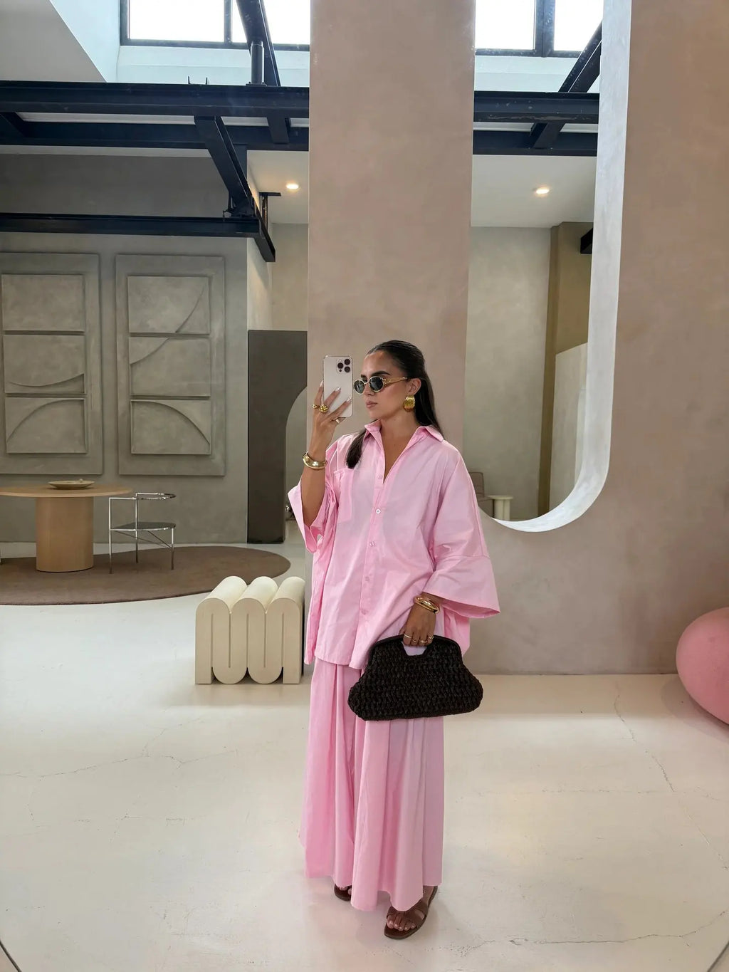 Women Solid Lapel Full Sleeves Pant Suits Chic Single Breasted Wide-leg Long Pants Sets 2026 Lady  Casual Daily Loose Fit Outfit
