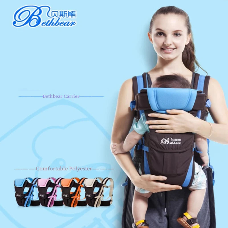 Baby Carrier Backpack 4 in 1 Things for Babies Accessories Kangaroo Accessory Sling Stuff Children's Newborn Infant Ergonomic
