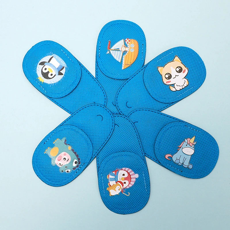 6pcs Children Health Care Kids Child Occlusion Medical Lazy Eye Patch Eyeshade For Kids Strabismus Treatment Vision Care Kit