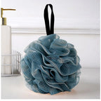 1pc Shower Mesh Foaming Sponge Exfoliating Scrubber Black Bath Bubble Ball Body Skin Cleaner Cleaning Tool Bathroom Accessories