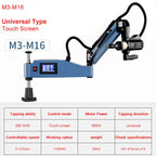 M3-M36 220V CNC Universal Type Servo Electric Tapping Machine Electric Tapper Threading Tool Steel Aluminum Power Drilling
