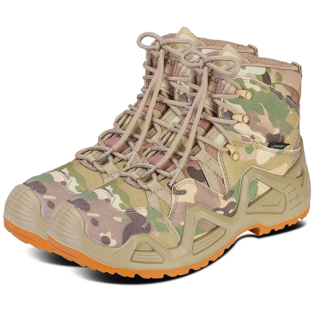 Men Casual Hunting Ankle Boots Outdoor Tactical Hiking Man Boot  Hunting Work Boots for Motorcycle Shoes Botas Militares