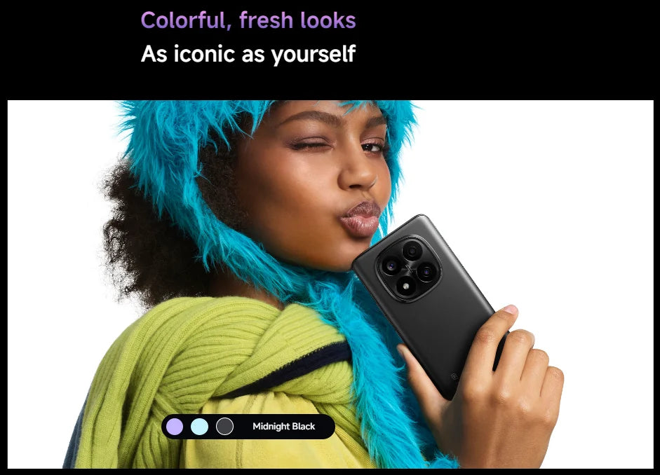 Xiaomi Redmi Note 14 Pro+ 5G Snapdragon® 7s Gen 3 IP68 Water & Dust 6.67” AMOLED display 1.5K 120Hz 5110mAh 120W 200MP Camera