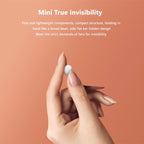 Lenovo Mini Wireless In Ear Sleep MY001 Bluetooth 5.3 Earphones High Definition High Pitch Invisible Noise Reduction Earphones