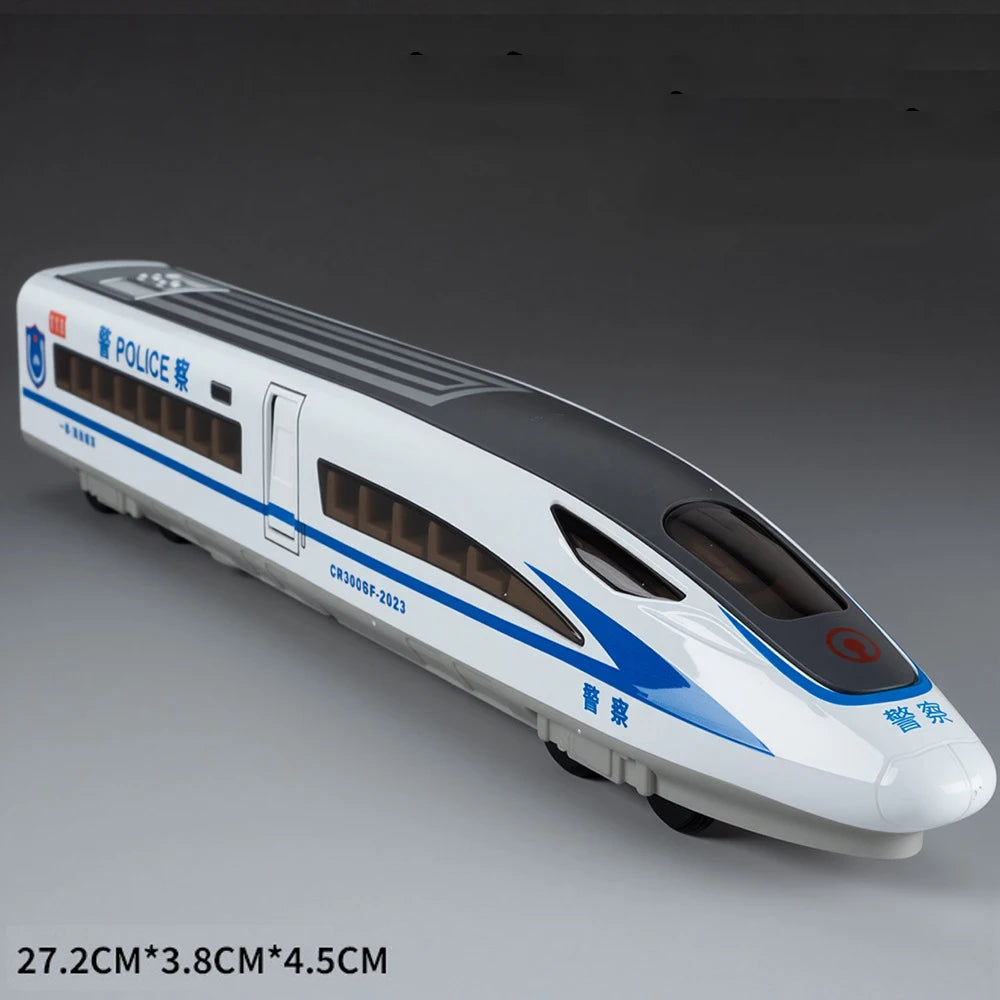 1:60 Scale FuXing High-speed Railway Toy Car Model Sound Light Remote Control Electric Simulation Train Models Ornaments Gifts