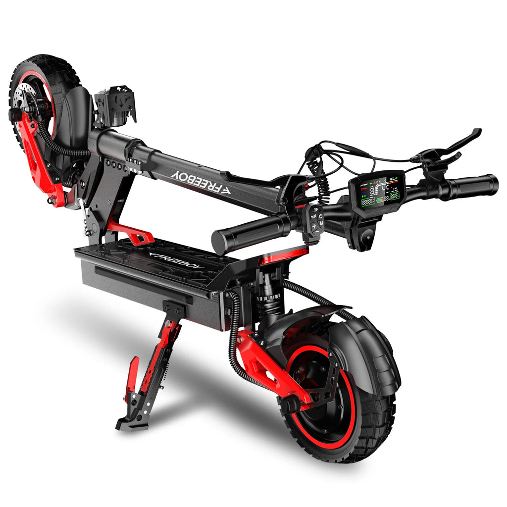 J15MAX Electric Scooter Adults 1600W Powerful Motor, 40-50 Max Range, Top 31 MPH, E Scooter W/Front/back Suspension for,10" Tire