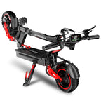 J15MAX Electric Scooter Adults 1600W Powerful Motor, 40-50 Max Range, Top 31 MPH, E Scooter W/Front/back Suspension for,10" Tire