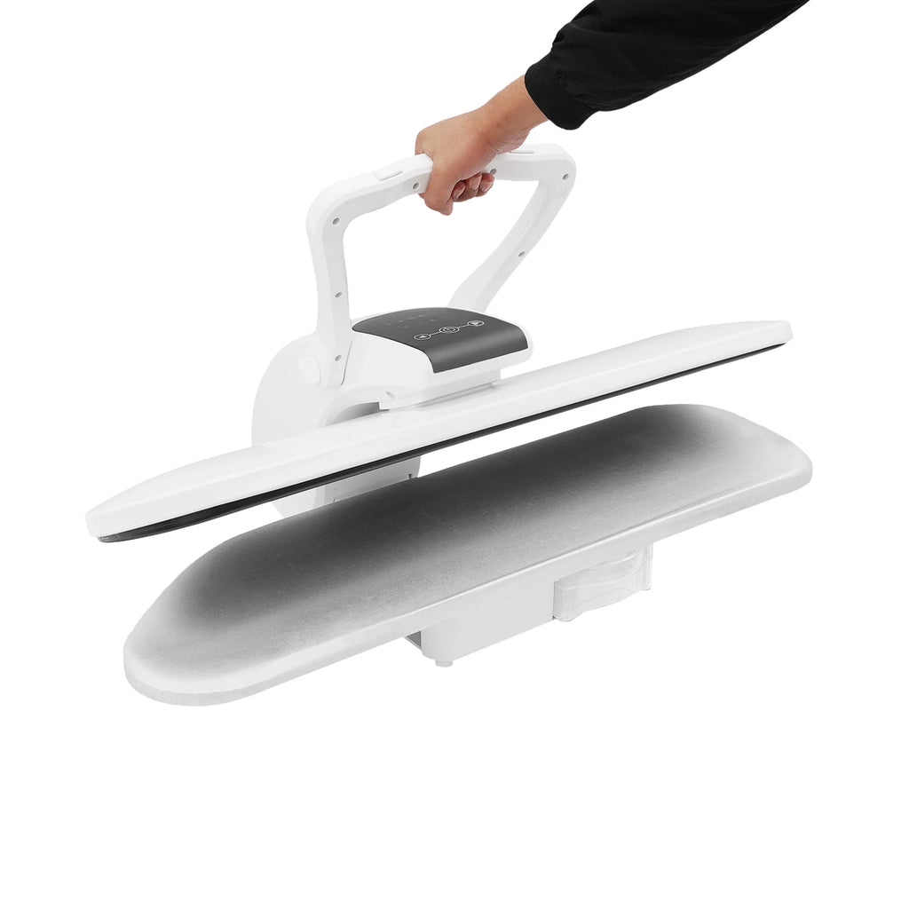 Heavy-Duty Fabric Press Machine 2200W, 36 Inch Steam Press with 5 Fabric Settings & Touch Screen for Home Clothing Store