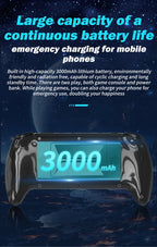 Multifunctional 5 Inch IPS HD Retro Handheld Game Console SF3500 Support Multi-System with FHD Port& Dual Core,256GB Expandable