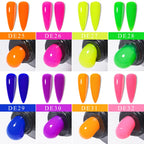 24PCS/Set 20ml Poly Naili Extension Gel  Kit Mini UV Lamp Sealer With Base Top Coat Professional Poly UVNail Gel Kit Starter Kit