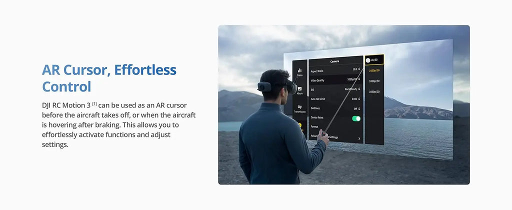 DJI Goggles N3 FPV Goggles 1080p Ultra Wide Screen Immersive Flight Experience FPV Wireless Streaming Goggles N3 New Original