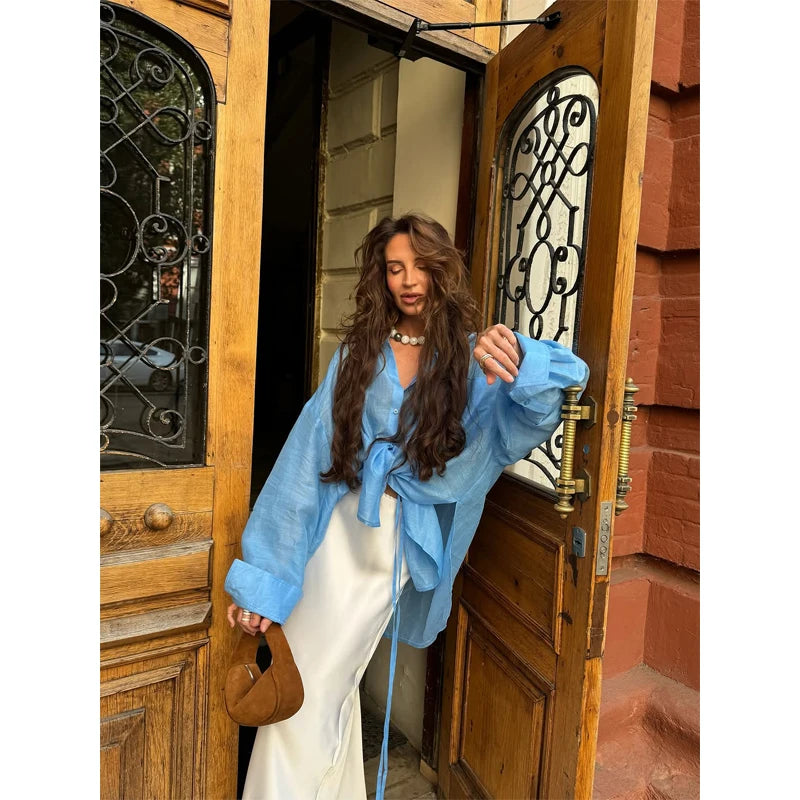 Women Solid Lapel Full Sleeves Pant Suits Chic Single Breasted Wide-leg Long Pants Sets 2026 Lady  Casual Daily Loose Fit Outfit