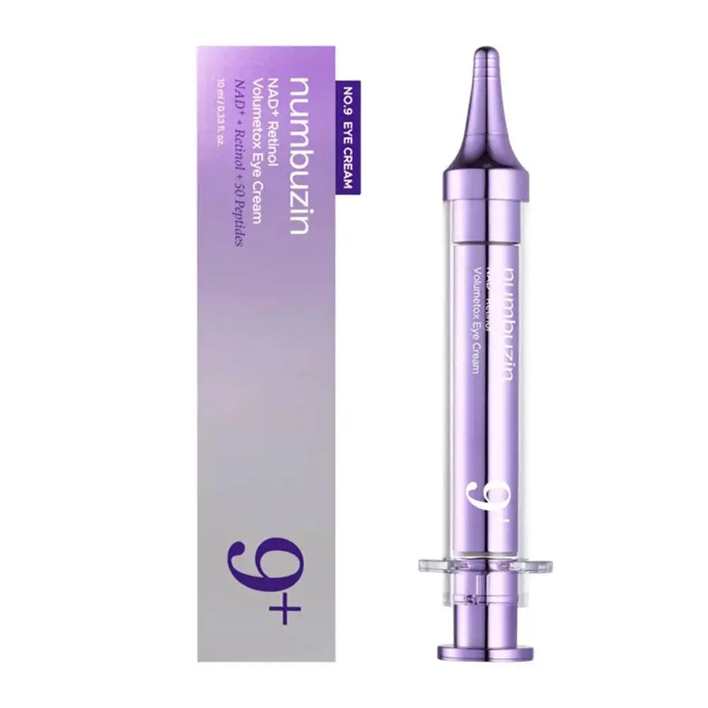 Korea Numbuzin NO.9 NAD+ BIO Skincare Set - Lifting-sil Full Face Mask, NMN BIO Time Reversing Essence, Retinol Eye Cream