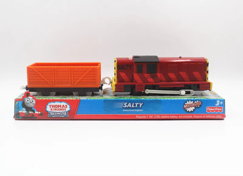 Original Thomas and Friends Electric Train Motorized Engine Railway Train Gordon Donald Douglas Freddie Kid Toy for Boy Children