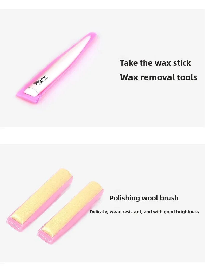 Manicure Set Powder Nail Kit Strengthener Professional Versatile Tools for Travel Girls Women Home Beauty Polishing Wax