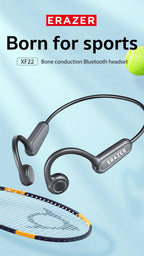 ERAZER XF22 Earphone Bluetooth 5.4 Sports Wireless Headphones Bone Conduction Headsets with Mic Neckband headphones