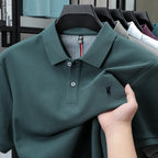 100% pure cotton short sleeved polo shirt high-end luxury brand fashion Paul Pony embroidery golf men's business casual T-shirt
