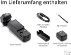 DJI Osmo Pocket 3 Creators Combo Handheld Gimbals Original Brand Active Track 6.0 4K/120 FPS 3-Axis Gimbal Mechanical Stabilization