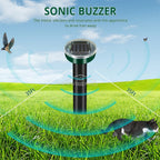 4/8X Solar Repeller Powered Ultrasonic Sonic Mouse Mole Pest Rodent Repellent Vibration Wave Yard Outdoor Garden Lawn Farm Field