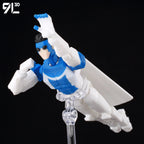 9L3D Superhero Team Invincible Boy Heroes Action Figure Lucky13 Dummy13 Multi-Colored T13 Multi-Jointed Collectible Toys Titan13